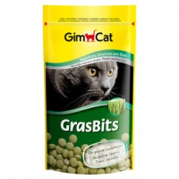 GimCat GrasBits вітаміни для кішки з травою 85шт 50г