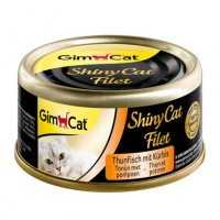 GimCat ShinyCat Filet лакмство для кішок з туном і гарбузом 70г