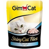 GimCat ShinyCat Filet павук для котів з тунцем 70г
