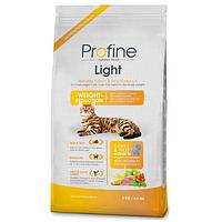 ProFine LIGHT натуральне м'ясо індички та рис для котів та кішок з надмірною вагою 1,5kg
