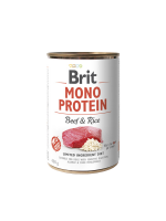 Brit Mono Protein Dog з яловичиною та темний рис 400 g