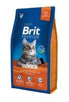 Brit Premium Cat Indoor Сухой корм для взрослых кошек живущих дома с курицей 1 kg (развес)