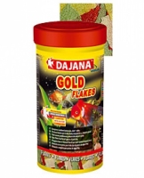 Dajana Gold Flakes 20g/100ml Полноценный корм в виде хлопьев для декоративных золотых рыбок
