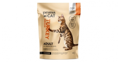 PrimaCat Indor Adult Корм для дорослих кішок з індичкою 1.4kg
