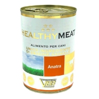 Healthy Meat, монопротеиновый влажный корм для собак, паштет с уткой, 400г