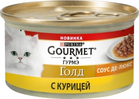 Gourmet Gold соус де-люкс с курицей 85г