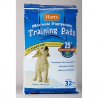 Hartz Training Pads, Maximum Protection, пелюшки для собак 56х56см 32шт