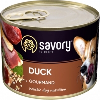 Savory Dog Gourmand утка 200гр