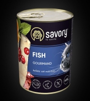 Savory Cat Gourmand з рибою 400г