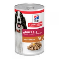 Hill's Adult Dog 1-6 Advanced Fitness Turkey 370g cans
