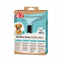 8in1 Perfect Coat DeShedder Дешеддер для вичысивання собак L, 10 см