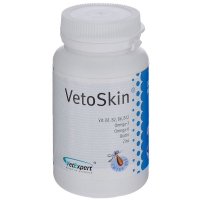 VetExpert VETOSKIN препарат при захворюваннях шкіри для собак та котів 60 капсул