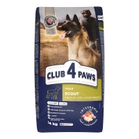 Клуб 4 Лапи Скаут для дорослих робочих собак середник та великих порід 14 кг