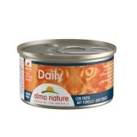 Almo Nature Dailly консервований корм зі шматочками форелі для котів 85gr