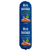 Brit Premium Dog Sausage 800g, колбаса курица и оленина