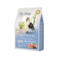 ProFine LIGHT натуральне м'ясо індички та рис для котів та кішок з надмірною вагою 2kg