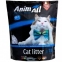 AnimAll наповнювач силікагель Кристали аквамарину для котів, 7.6л