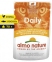 Almo Nature Dailly Cat паучс з куркою та лососем для котів, 70g