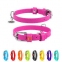Collar Glamour нашийник без прикрас S 15 мм 27-36 см рожевий